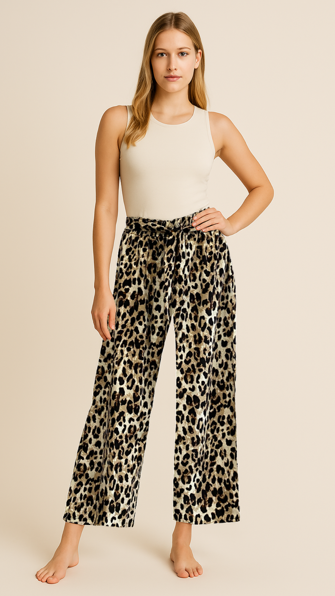 Pantalón Animal Print Leopardo