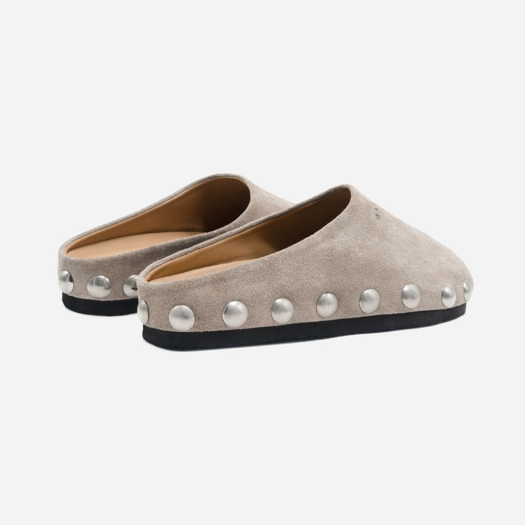 PENNY TAUPE CLOGS