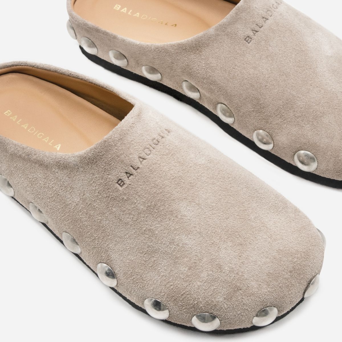 PENNY TAUPE CLOGS